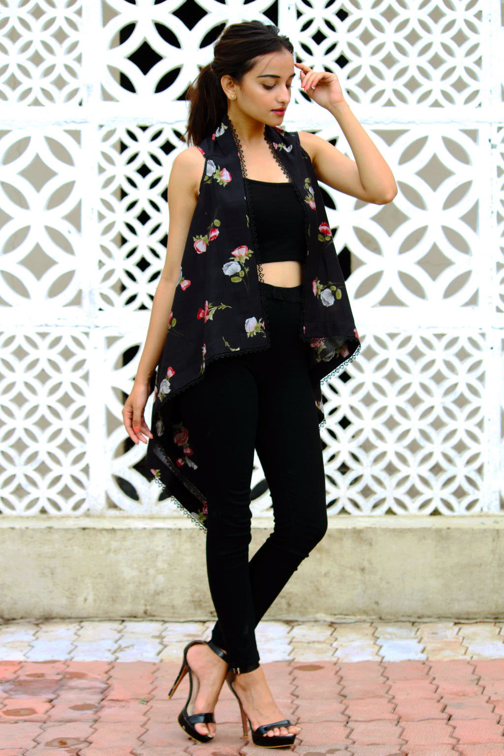 Floral Crush Shrug