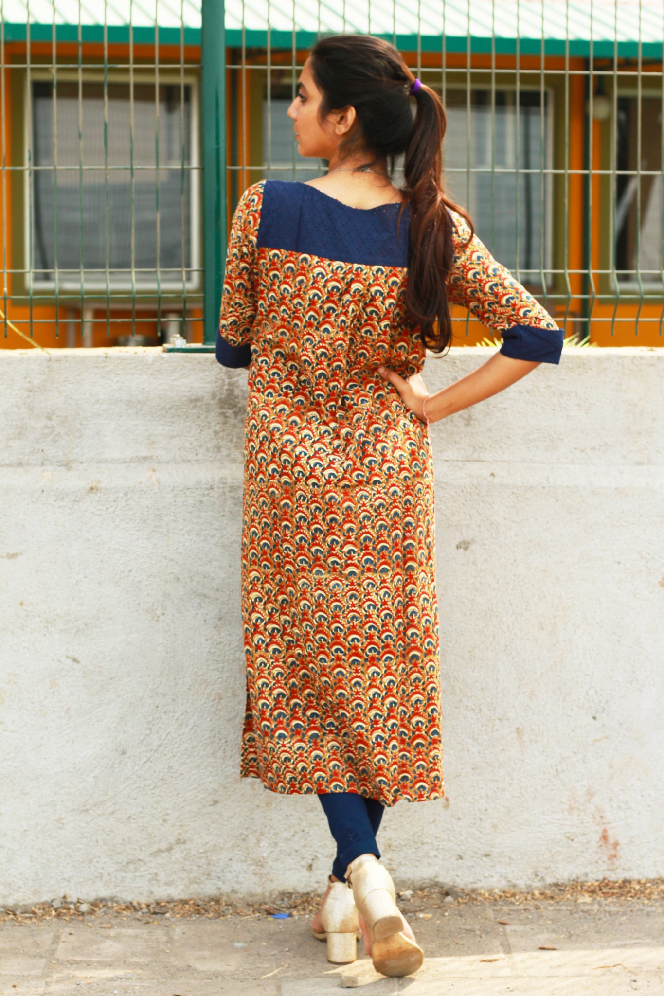 Bodhi Kalamkari Print Kurta