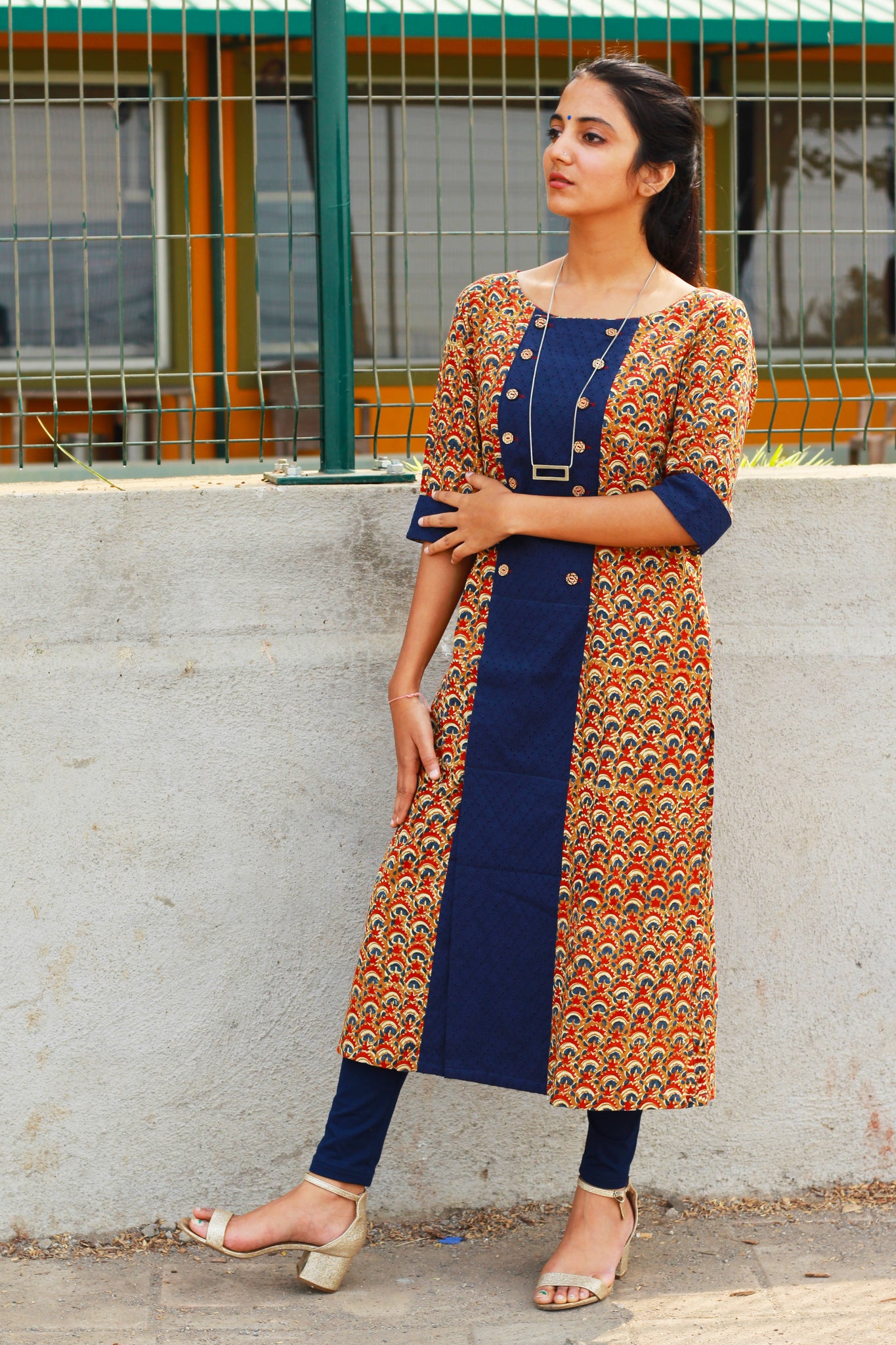 Bodhi Kalamkari Print Kurta