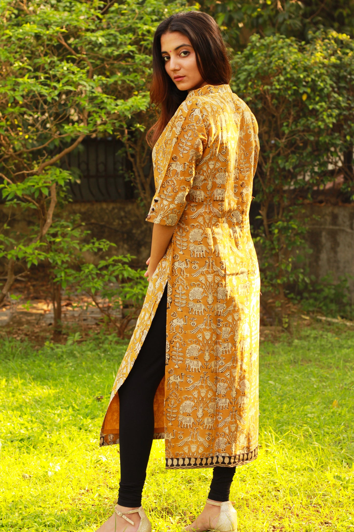 Chanderi Silk Kurta