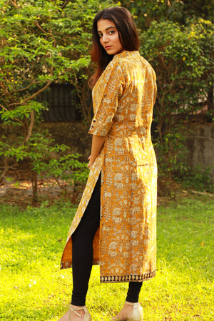 Chanderi Silk Kurta