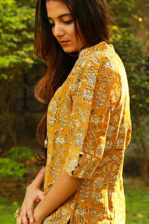Chanderi Silk Kurta