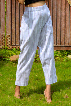 Yarn Dyed Straight Pants